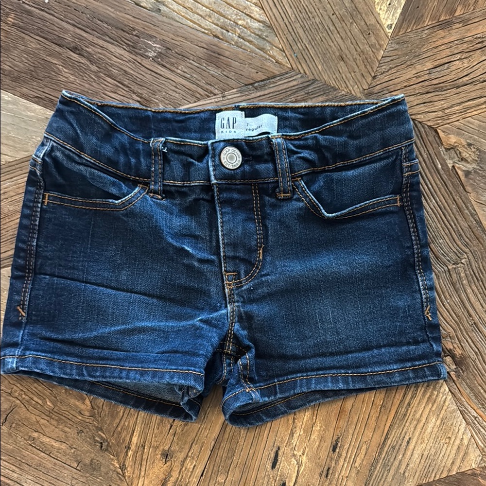 GAP Kids Dark Blue Denim Shorts